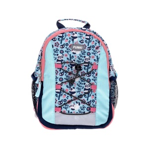 Funki, Funki Kinder-Rucksack, türkis, Happy Panda, 28cm x 25cm x 11cm, 6022.02, Funki Kinderrucksack »Raumwunder«