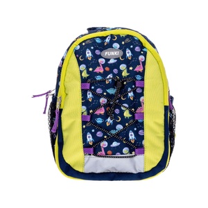 Funki, Funki Kinder-Rucksack, grün, Space Dinos, 28cm x 25cm x 11cm, 6022.021, Funki Kinderrucksack »Raumwunder«