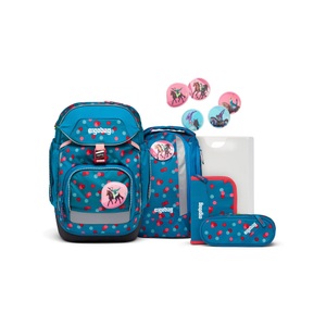 Ergobag, Ergobag Pack Set VoltiBär 6-tlg., Ergobag - Schultornister-Set, 6-teilig, 28X40X25CM, Multicolor