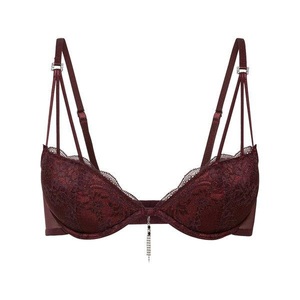 Lascana, LASCANA Push-up-BH, mit extravagantem Glitzeraccessoire, 