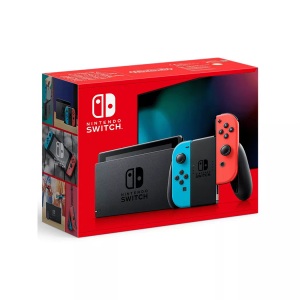Nintendo, Switch (2019) - Spielekonsole - Neon-Rot/Neon-Blau, NINTENDO Switch Spielekonsole, Neon Rot/Neon Blau