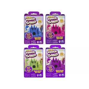 Spin Master, Kinetic Sand - Sand Pack, 226 g, sortiert, Kinetic Sand - Nachfüllpackung 226 g, Zufallsauswahl, Multicolor
