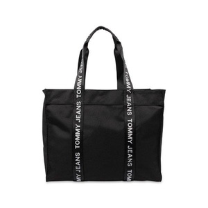 TOMMY JEANS, Shopping-bag Damen Schwarz ONE SIZE, 