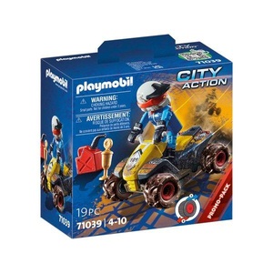 PLAYMOBIL, 71039 Offroad-Quad, Konstruktionsspielzeug, Playmobil® Konstruktions-Spielset »Offroad-Quad (71039), City Action«, (19 St.), Made in Europe