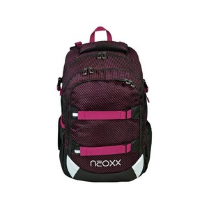NEOXX, neoxx Schulrucksack »Active, Crazy in Mesh«, reflektierende Details, aus recycelten PET-Flaschen, neoxx Schulrucksack »Active, Crazy in Mesh«, reflektierende Details, aus recycelten PET-Flaschen