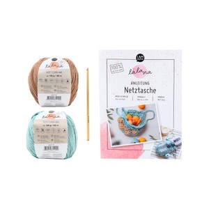 lalana, DIY Häkel-Set Netztasche, I AM CREATIVE Netztasche Set 6220.01