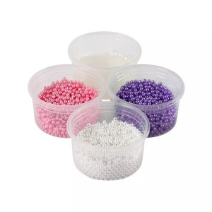 Creative Company, Perlen Modelliermasse Set Perlen Modelliermasse Set, Creativ Company Modelliermasse Pearl Clay Pink, Lila, Weiss