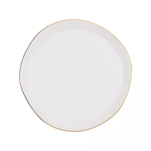 URBAN NATURE CULTURE, Runder Teller Runder Teller, URBAN NATURE CULTURE - Runder Teller, 17cm, Weiss