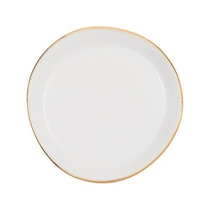 URBAN NATURE CULTURE, Runder Teller Runder Teller, URBAN NATURE CULTURE - Runder Teller, 9cm, Weiss