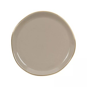 URBAN NATURE CULTURE, Runder Teller Runder Teller, URBAN NATURE CULTURE - Runder Teller, 17cm, Grau