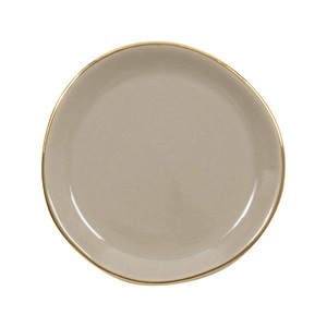 URBAN NATURE CULTURE, Runder Teller Runder Teller, URBAN NATURE CULTURE - Runder Teller, 9cm, Grau