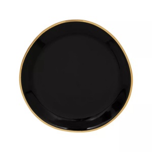 URBAN NATURE CULTURE, Runder Teller Runder Teller, URBAN NATURE CULTURE - Runder Teller, 9cm, Black