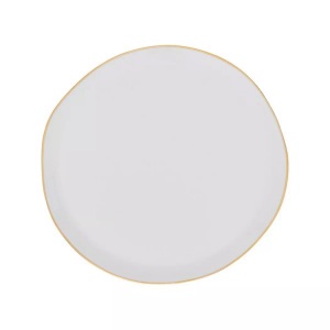 URBAN NATURE CULTURE, Runder Teller Runder Teller, URBAN NATURE CULTURE - Runder Teller, 23cm, Weiss