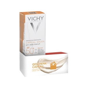 Vichy, VICHY Capital Soleil UV-Age Daily SPF50+ & gratis Liftactiv Collagen Specialist (40ml), VICHY Capital Soleil UV-Age Daily SPF50+ & gratis Liftactiv Collagen Specialist (40ml)