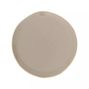 URBAN NATURE CULTURE, Runder Teller Runder Teller, URBAN NATURE CULTURE - Runder Teller, 23cm, Grau