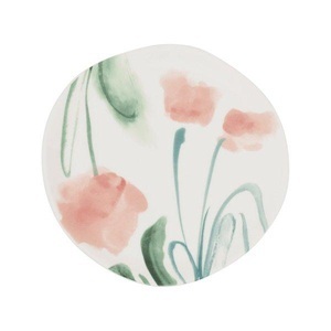URBAN NATURE CULTURE, Runder Teller Runder Teller, URBAN NATURE CULTURE - Runder Teller, 17cm, Weiss Bunt