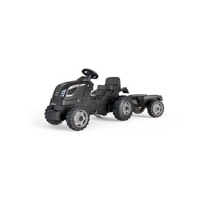 Smoby, Traktor Farmer XL mit Anhänger Multicolor, Smoby Traktor Farmer XL Schwarz