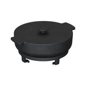Ofyr, Gusseisen Auflauf-Set, OFYR - Grill-Kochset, 21cm, Black