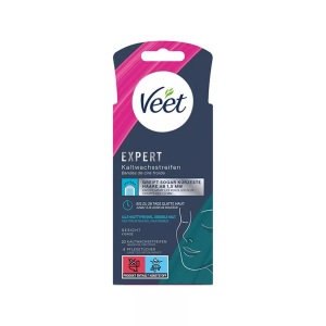Veet, Expert Kaltwachsstreifen Gesicht Damen 20Stück, Veet EXPERT Kaltwachsstreifen Gesicht (20 Stk)