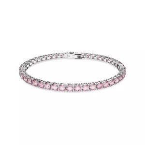 Swarovski, Armband Damen Silberfarben 15.5CM, Swarovski - Armband, Matrix, 15.5CM, Silberfarben