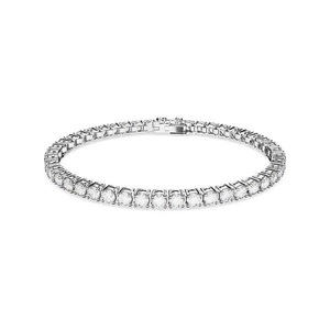 Swarovski, Armband Damen Silberfarben 15.5CM, Swarovski Matrix Armschmuck Damen