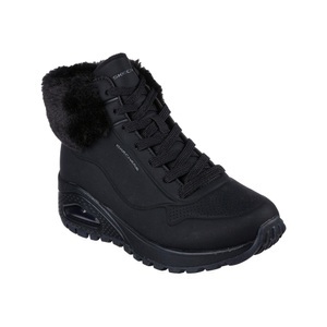 Skechers, Skechers Schnürboots »UNO RUGGED - FALL AIR«, mit Bio Dri-Ausstattung, Skechers Uno Rugged Fall Air Damen Boot Schwarz