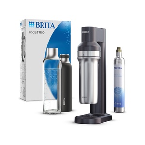 Brita, BRITA sodaTRIO - Wassersprudler (Schwarz), 