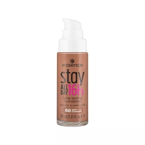 essence cosmetics, essence cosmetics - Foundation - Stay All Day 16h Long-Lasting Make-Up (FO0171ADSC50), Essence - Stay All Day 16h Long-lasting Foundation, stay ALL DAY, 30 ml, Soft Caramel