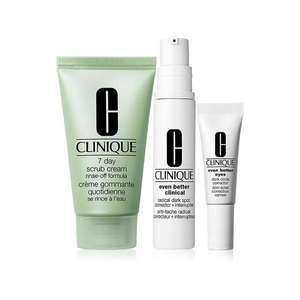 Clinique, Even Better Hyperpigmentation Kit Unisex Set, Clinique 7 Day Scrub Cream Set