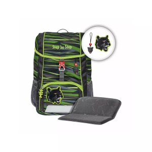 STEP BY STEP, STEP BY STEP Rucksack-Set KID 213361 Wild Cat Chiko, STEP BY STEP Rucksack-Set KID 213361 Wild Cat Chiko