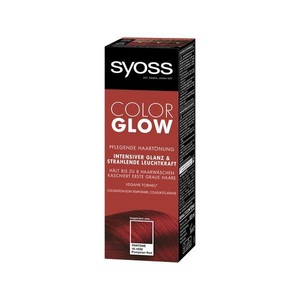 Syoss, Color Glow Pflegende Haartönung Damen Pompeian Red Pantone -, Syoss Color Glow Pompeian Red (1 Stk)