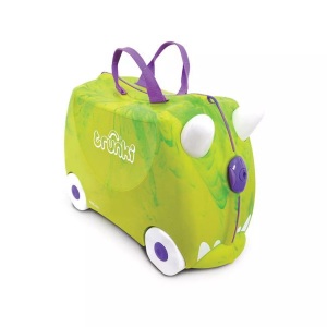 Trunki, trunki Kinderkoffer - Trunkisaurus Rex - grün, TRUNKI Trolley »Dudley Dinosaur«, 4 St. Rollen