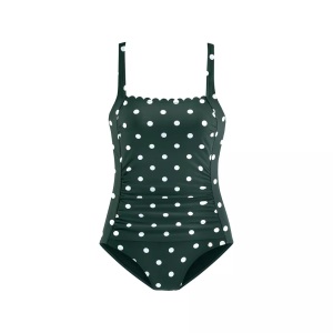 Lascana, Lascana Badeanzug Damen, LASCANA Badeanzug »Jada«, mit Wellenkante und Shaping-Effekt