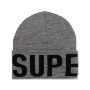 SUPERDRY, Superdry Strickmütze »BRANDED KNITTED BEANIE HAT«, 