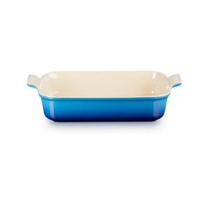 Le Creuset, Auflaufform Auflaufform, LE CREUSET Auflaufform »Eckig«, Keramik