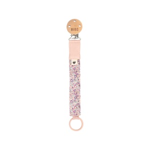 BIBS, Schnullerkette Unisex Puderrosa ONE SIZE, Bibs Schnullerkette Liberty Blush