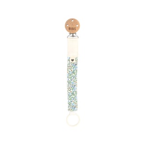 BIBS, Schnullerkette Unisex Elfenbein ONE SIZE, Bibs Schnullerkette Liberty Elfenbein/Salbei