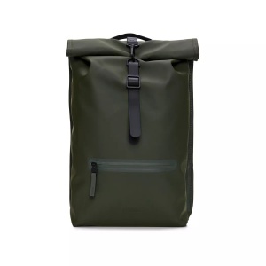RAINS, Rucksack Herren Grün ONE SIZE, Rolltop Backpack W3, Grün