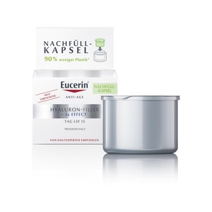 Eucerin, Eucerin HYALURON-FILLER Tag LSF15 Refill (50 ml), Eucerin Hyaluron-Filler Tag LSF15 Refill 50 ml