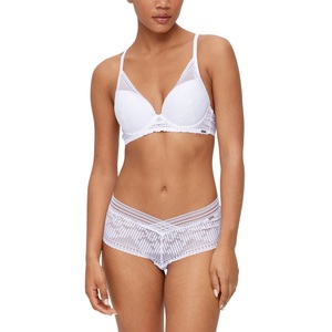 S.Oliver, s.Oliver Push-up-BH, s.Oliver Push-up-BH, überzogen mit moderner Spitze im High-Apex Stil, Dessous