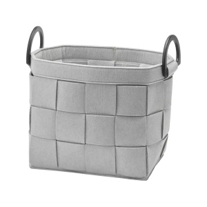 AQUANOVA, Korb Korb, Aquanova - Korb, 34X25.5X32CM, Silber