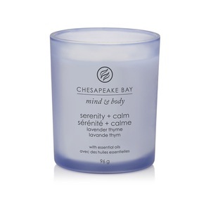 Chesapeake Bay Candles, Chesapeake Bay Candles Duftkerze Serenity & Calm Small Tumbler, Chesapeake Bay - Duftkerze im Glas, 105g, Violett