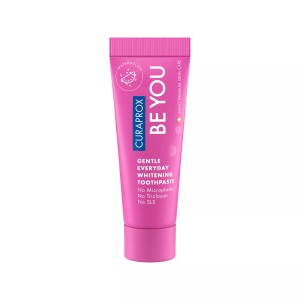 Curaprox, Curaprox BE YOU Zahnpasta rosa Tube (10 ml), Curaprox BE YOU Zahnpasta süsse Wassermelone Tube (10ml)