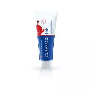 Curaprox, Curaprox kids Kinderzahnpasta Erdbeere 950ppm Fluorid 60 ml, Curaprox Kids Kinderzahnpasta Erbeere 950 ppm F 60 ml