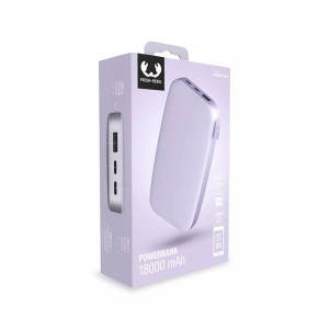 FRESHN REBEL, Fresh'N Rebel Powerbank 18000 mAh USB-C FC, Dreamy Lilac, 2PB18100DL, Fresh'N Rebel, Powerbank, Fresh 'n Rebel Powerbank 18000 mAh Lilac, Produkte & Wohnen
