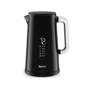 Tefal, Tefal Wasserkocher Smart and light - 1.7 Liter, Tefal Smart'n Light Kettle KO8508CH Wasserkocher schwarz
