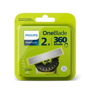 Philips, PHILIPS QP420/50 - Ersatzklinge (Schwarz/Gelb), Philips OneBlade - Ersatzklinge 360 - QP420/50