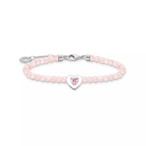Thomas Sabo, Armband Damen Silber 19cm, 
