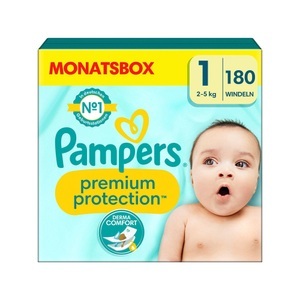 Pampers, Pampers Windeln Premium Protection Newborn Grösse 1, Pampers Premium Protection Windeln