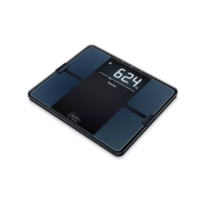 BEURER, Beurer BF 915 Digitale Personenwaage Wägebereich (max.)=200 kg Schwarz Mit Bluetooth, Beurer Diagnosewaage BF 915 SignatureLine